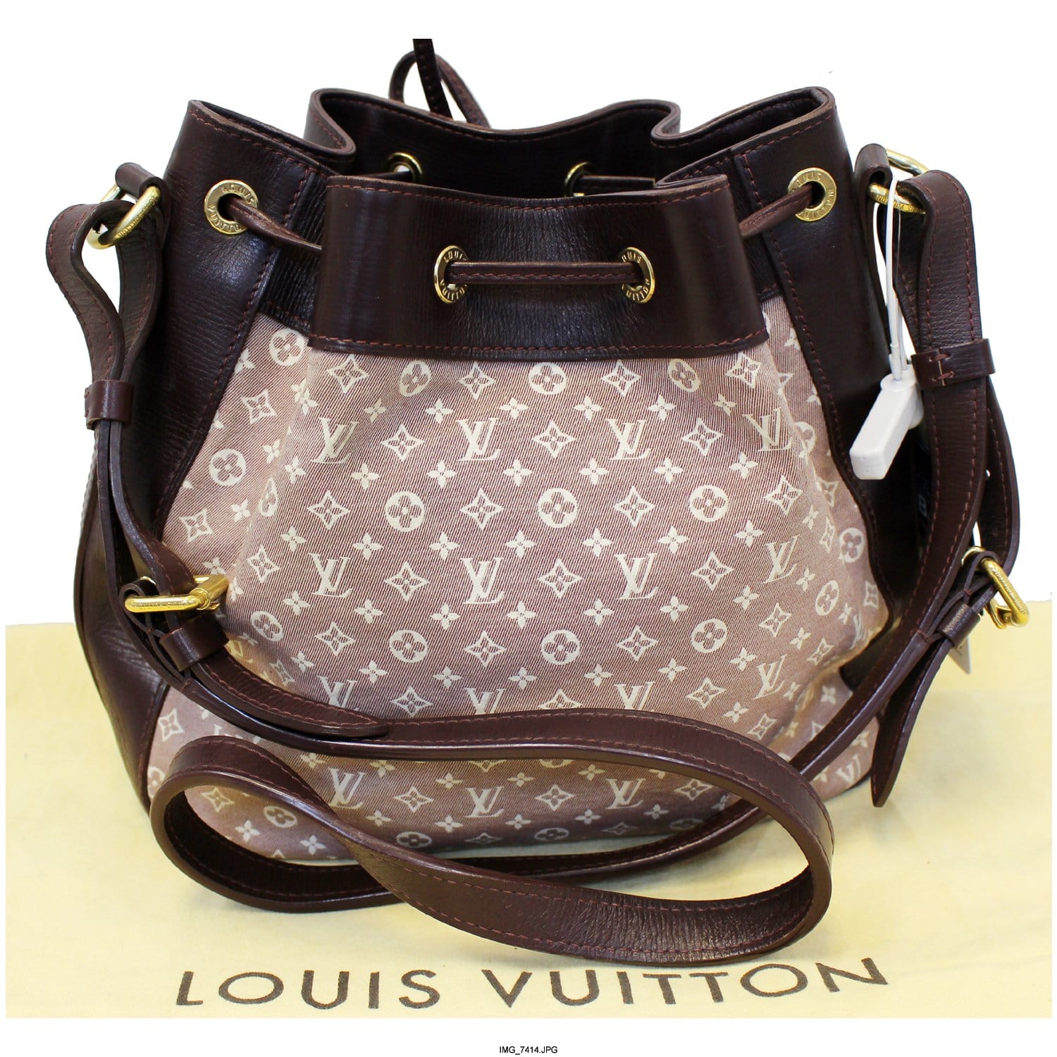 Louis Vuitton Encre Monogram Idylle Canvas Ballade MM Bag