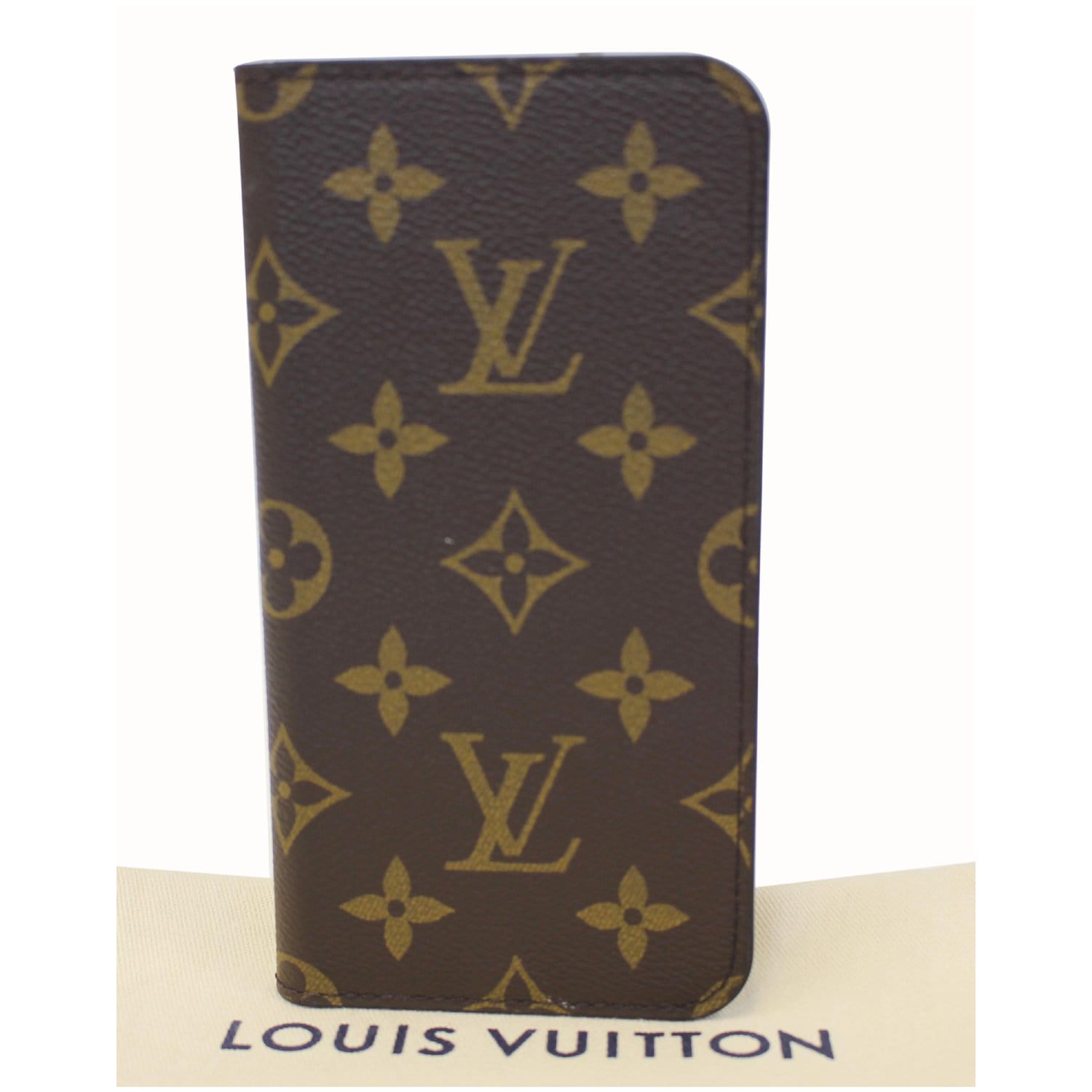 Louis Vuitton Monogram Canvas XS Max Folio Phone Case (SHF-17931