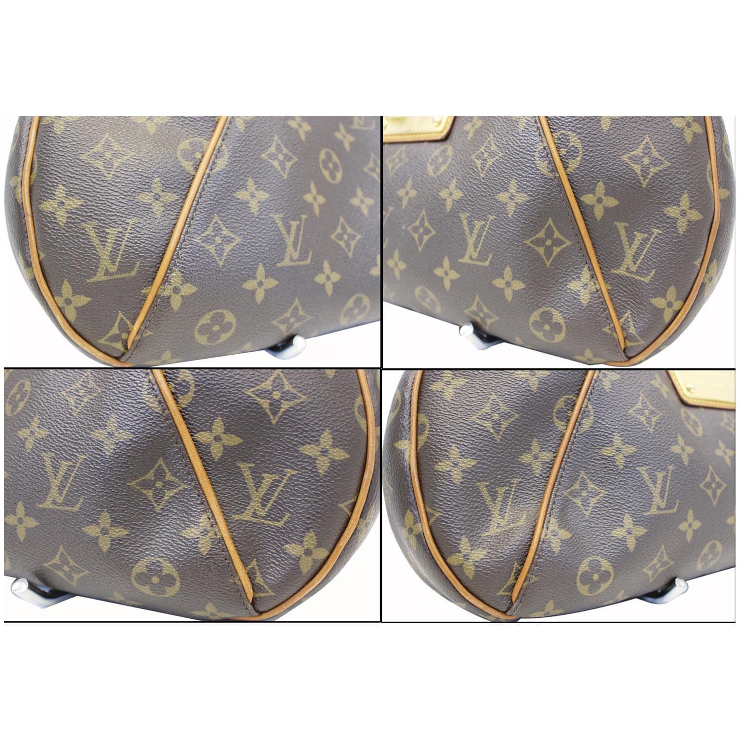 Louis+Vuitton+Thames+Shoulder+Bag+GM+Brown+Canvas for sale online