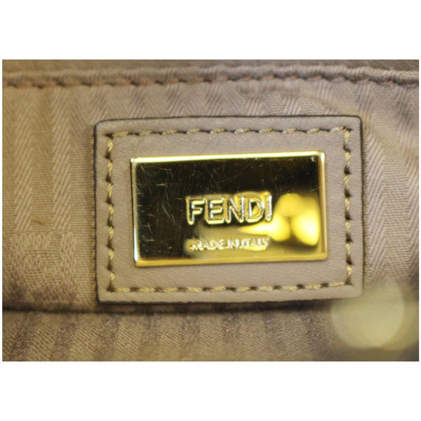 Fendi Roma Petite 2 Jours Leather - fendi logo
