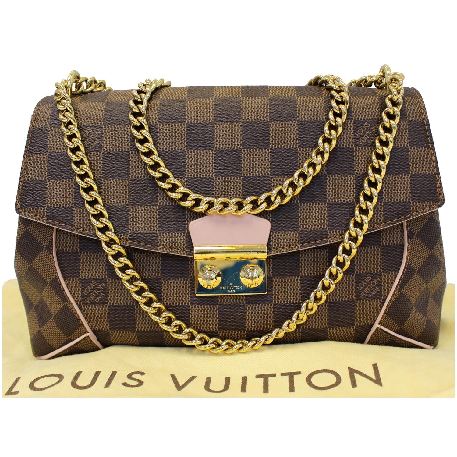 Louis Vuitton Caissa Clutch With Chain