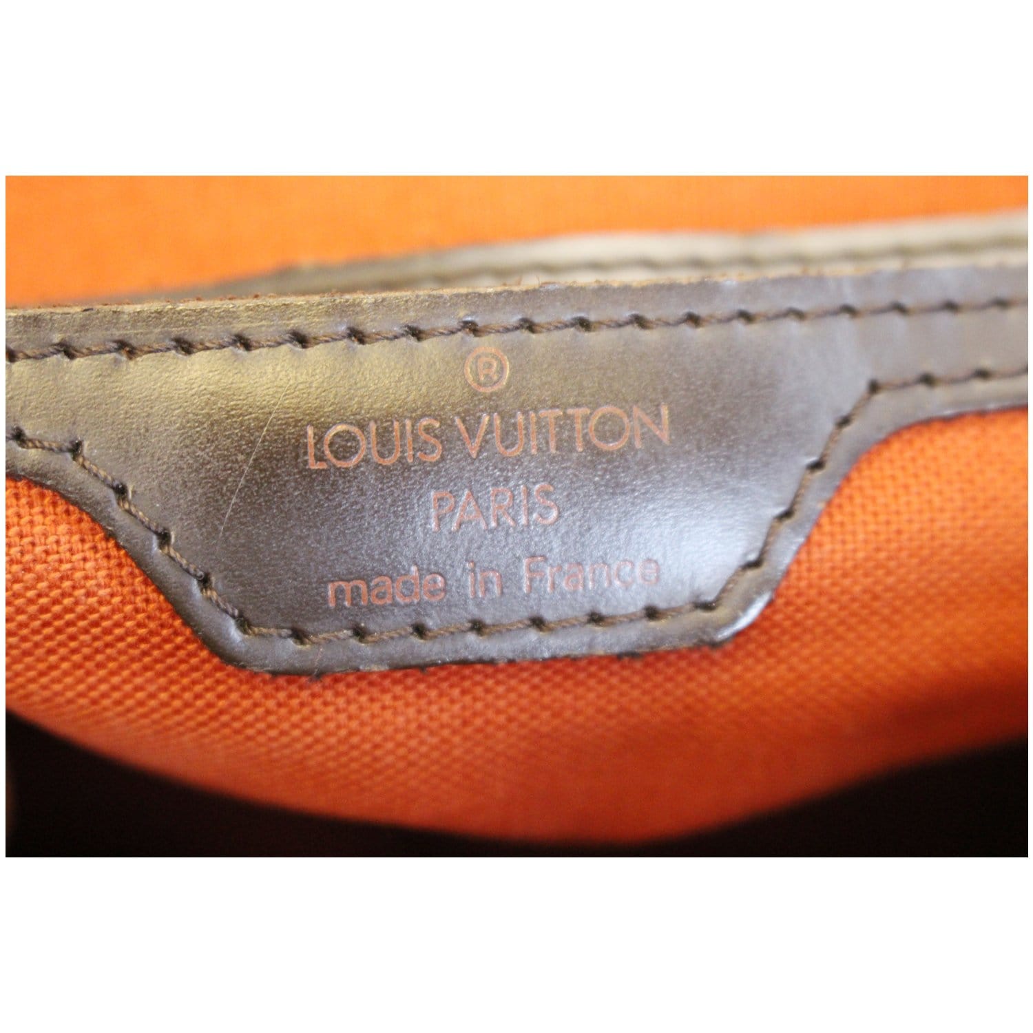 Louis Vuitton Damier Ebene Canvas Soho Backpack Bag. Excellent, Lot #58532