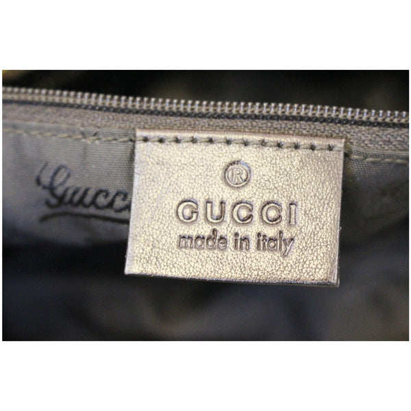 Gucci GG Crystal Duchessa Hobo Bag Beige - logo