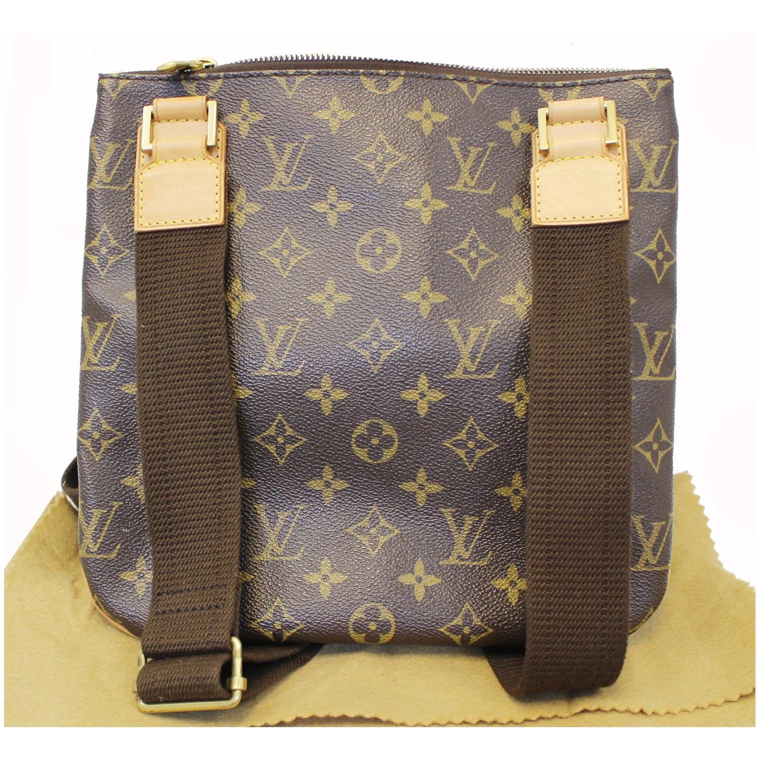 Brown Louis Vuitton Monogram Pochette Bosphore Crossbody Bag