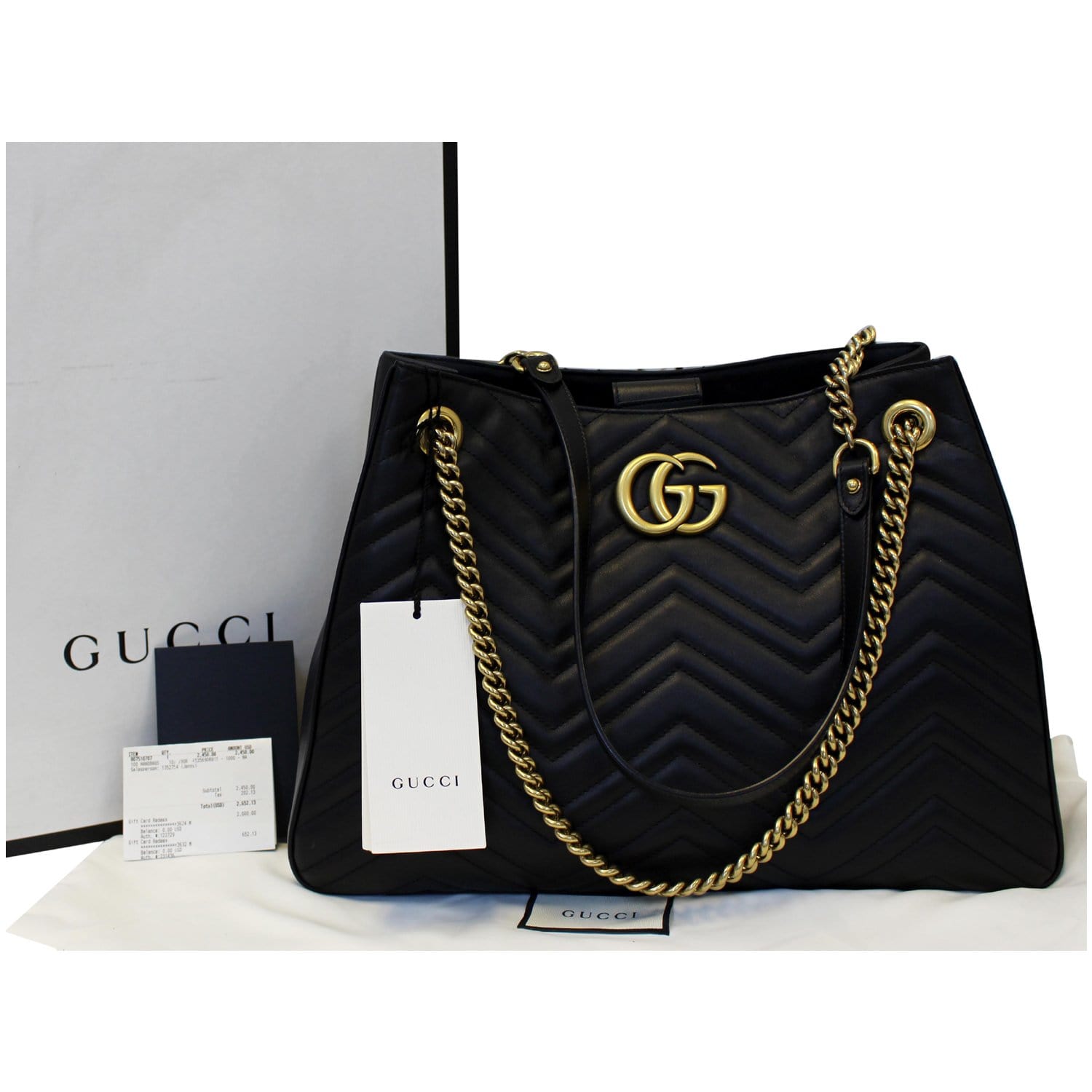 medium GG Marmont quilted shoulder bag