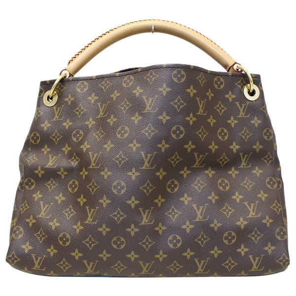 LOUIS VUITTON Artsy MM Monogram Canvas Hobo Brown Shoulder Bag-US