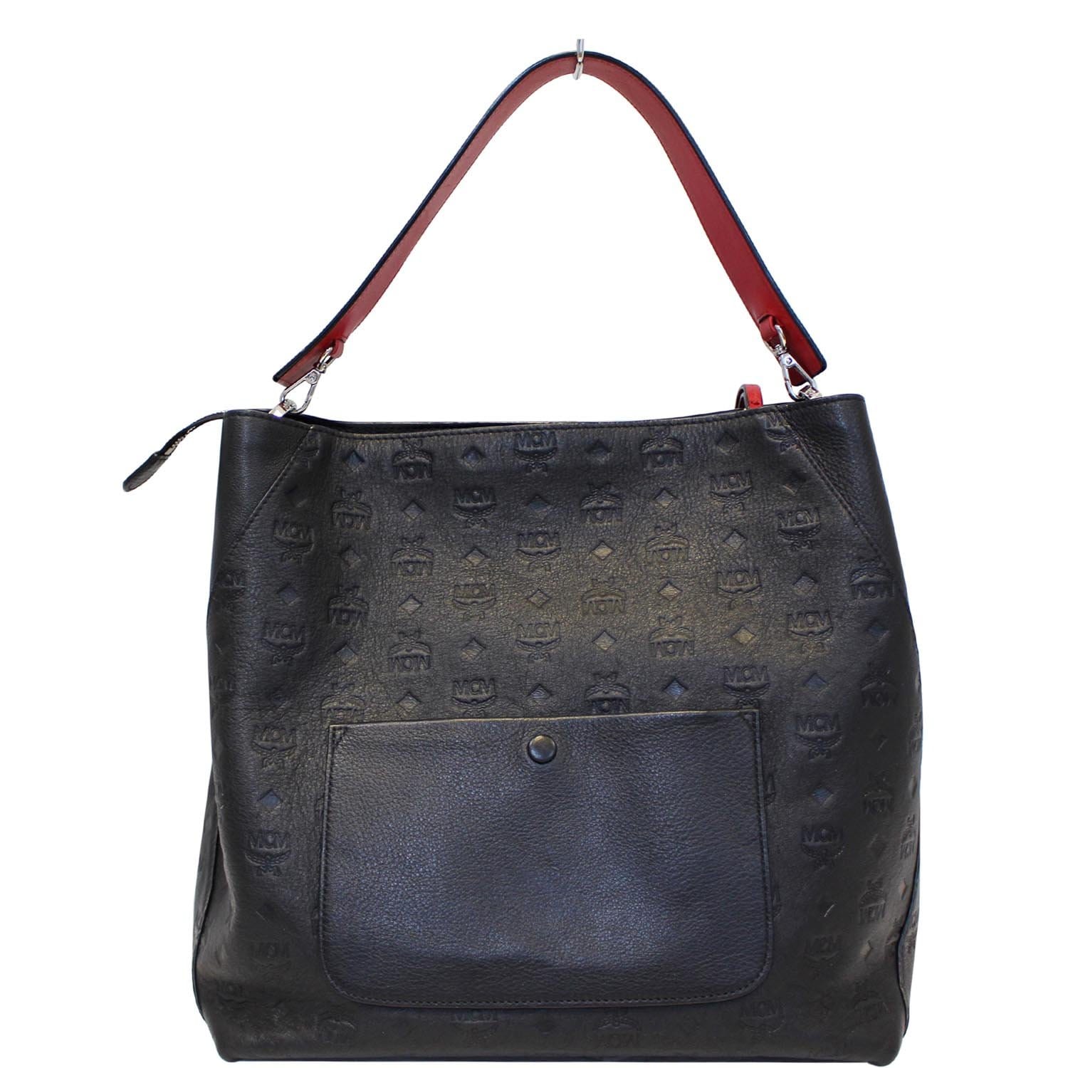 MCM, Bags, New Mcm Klara Large Monogrammed Leather Hobo