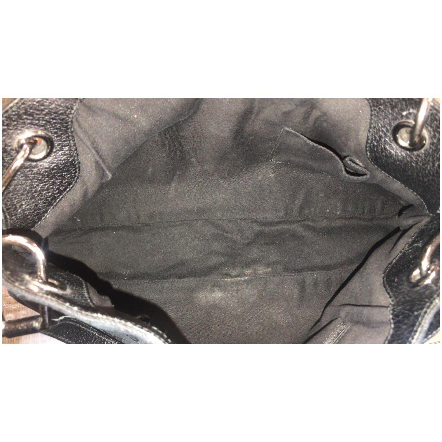 GUCCI GG Monogram Medium Eclipse Shoulder Bag Black-US