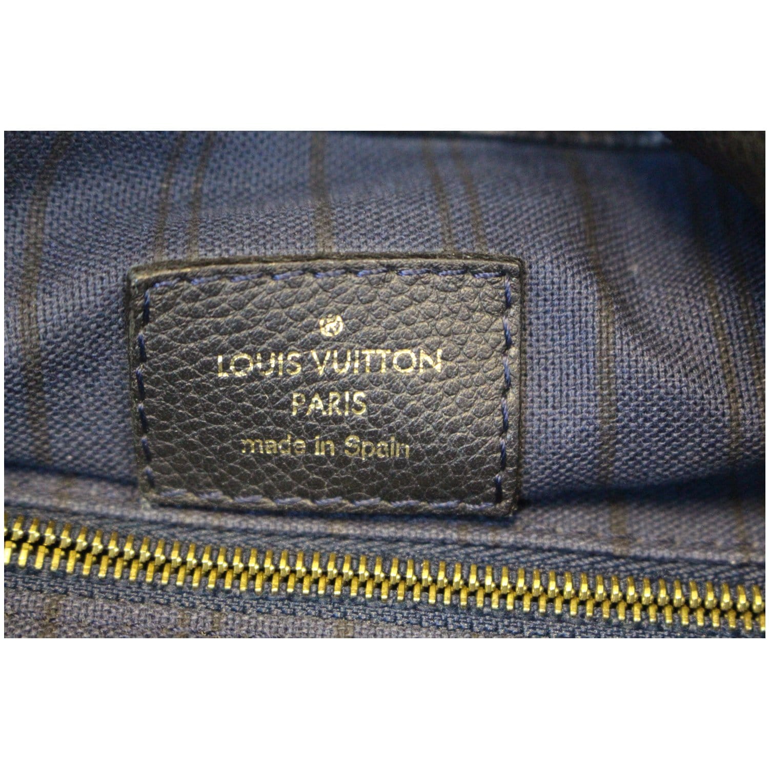 LOUIS VUITTON Artsy MM Monogram Empreinte Infini Blue Tote Hand Bag M9 –  Debsluxurycloset