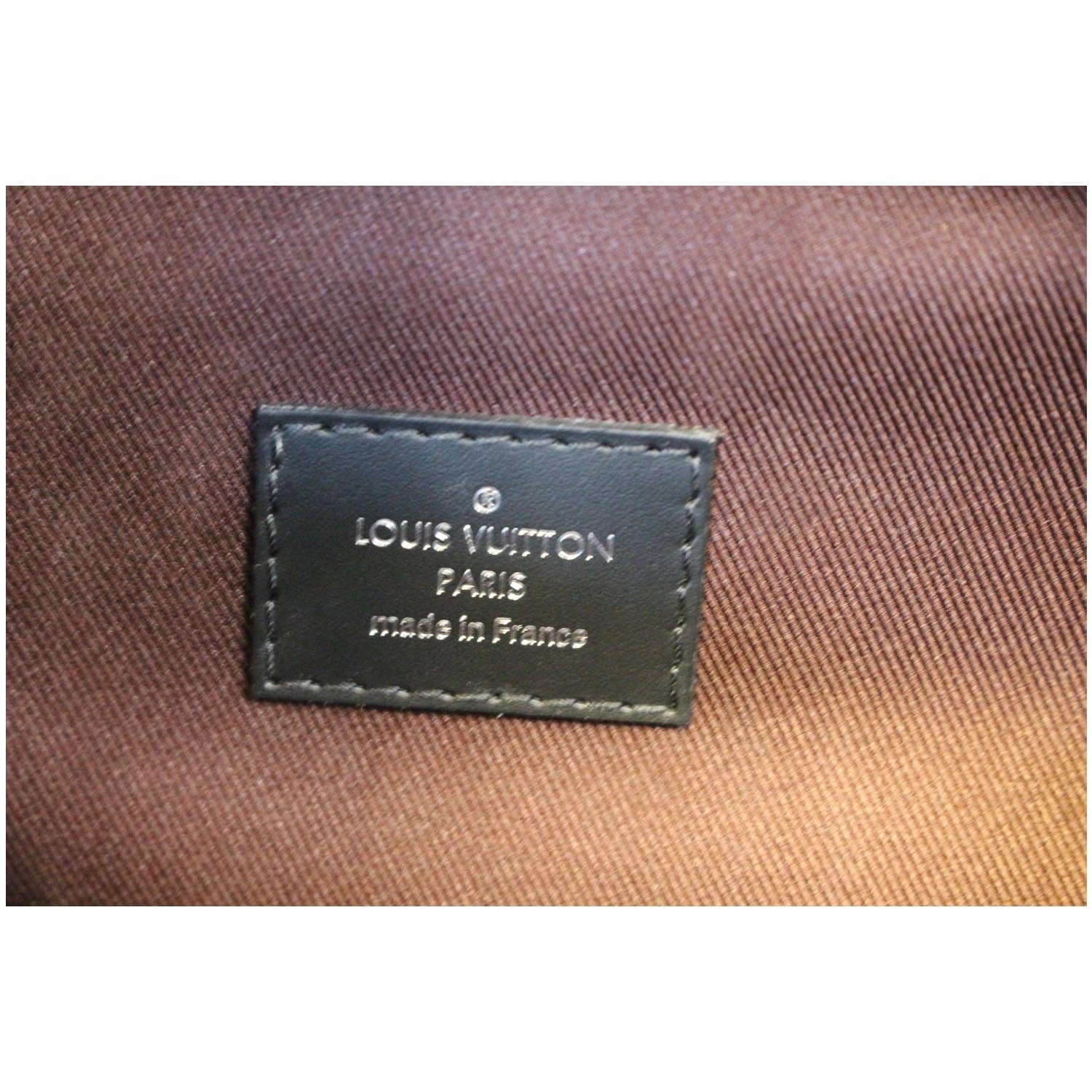 LV backpack lv man bag Zack Louis Vuitton brown bag LV Monogram Macassar  replica bags lv bags M43422