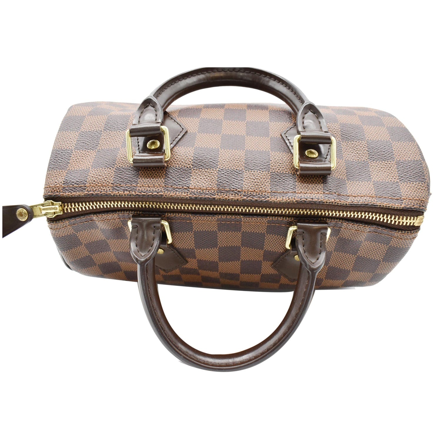 Louis Vuitton Damier Ebene Speedy Bandouliere 25 - Brown Handle Bags,  Handbags - LOU749225