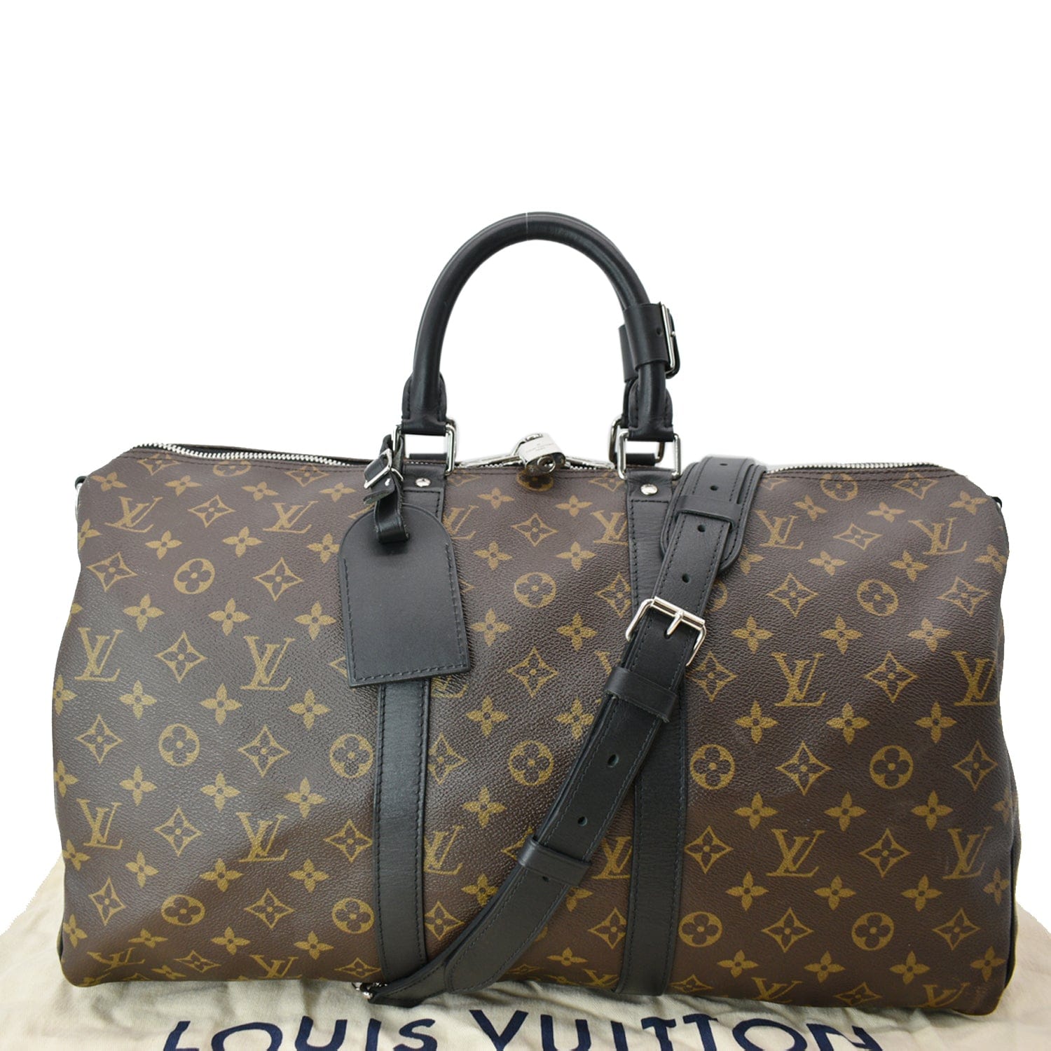 Louis Vuitton Metallic Duffle Bag