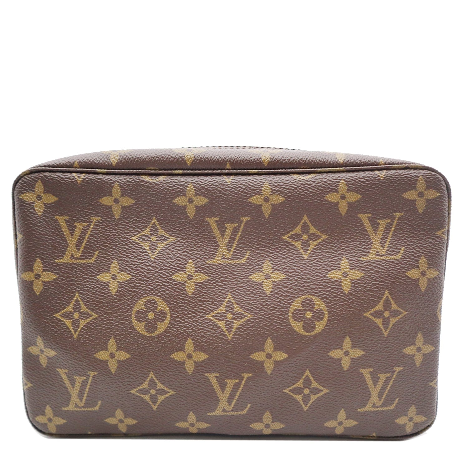 Louis Vuitton Vintage Monogram Canvas Trousse Toiletry 23 Cosmetic bag  Brown Cloth ref.929489 - Joli Closet