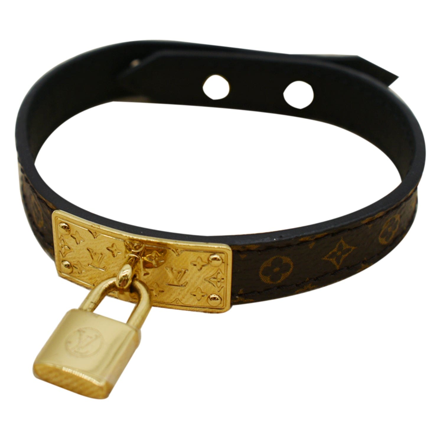 Keep It Double Leather Bracelet - Luxury Monogram Canvas Brown