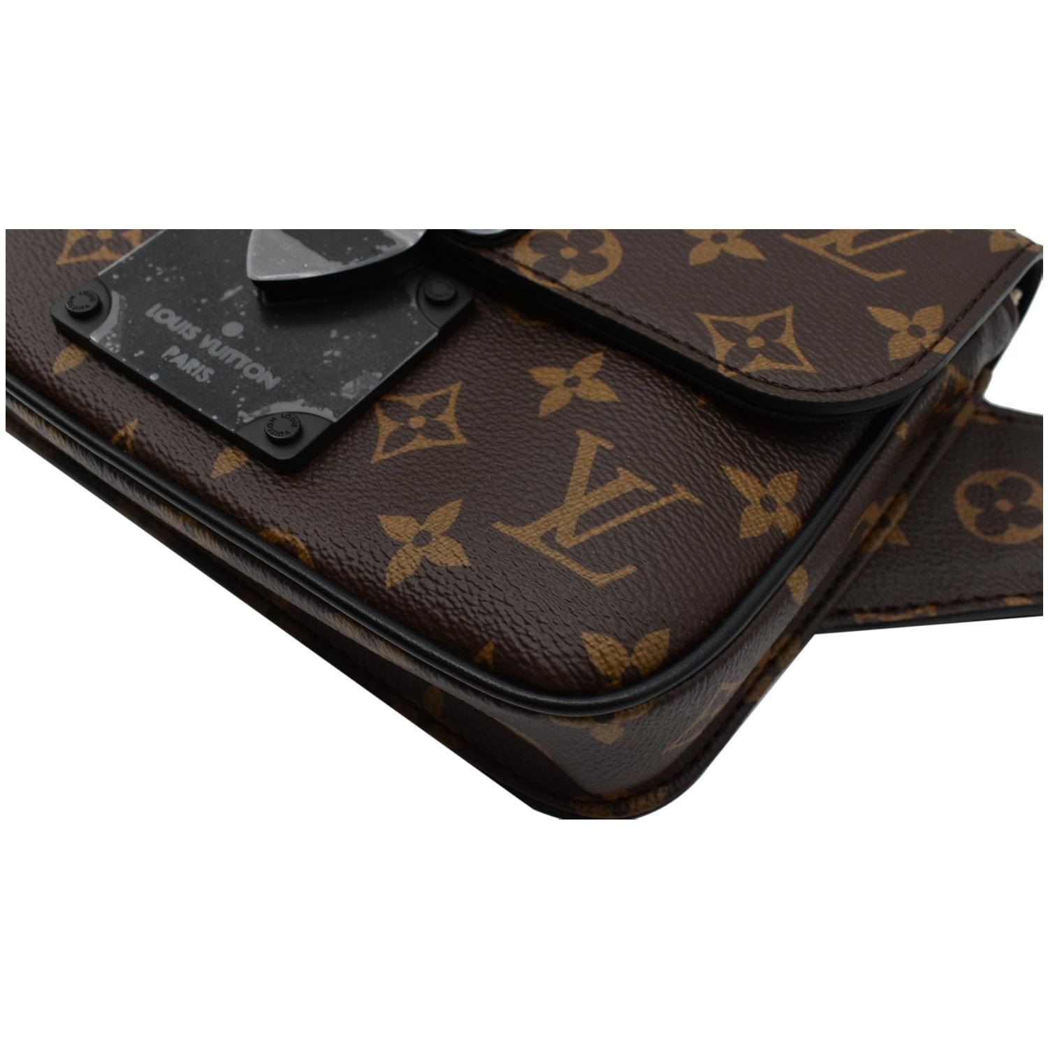 Avenue NM Sling Bag - Luxury Monogram Macassar Canvas Brown
