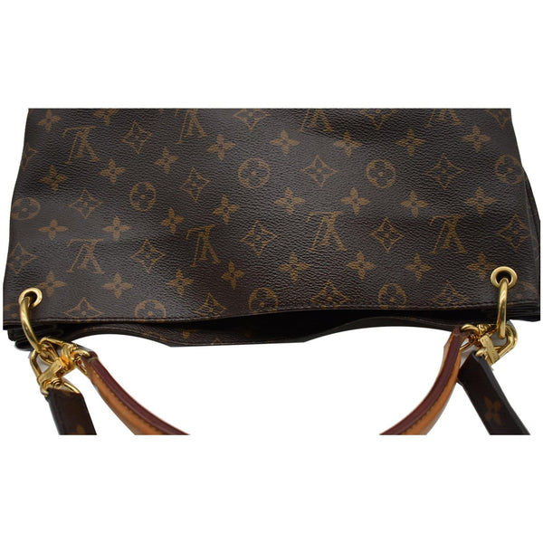 LOUIS VUITTON Metis Monogram Canvas Hobo Shoulder Bag Brown