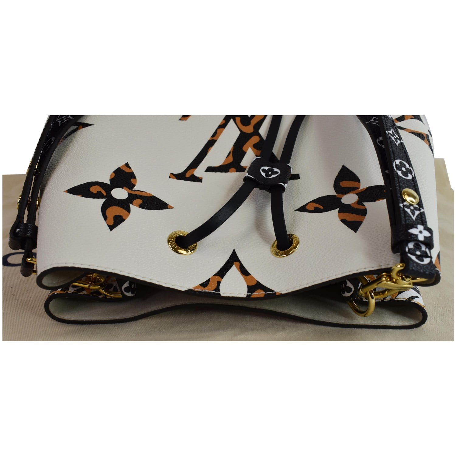Louis Vuitton NeoNoe Monogram Giant Jungle Ivory Multicolor in Canvas with  Gold-tone - US
