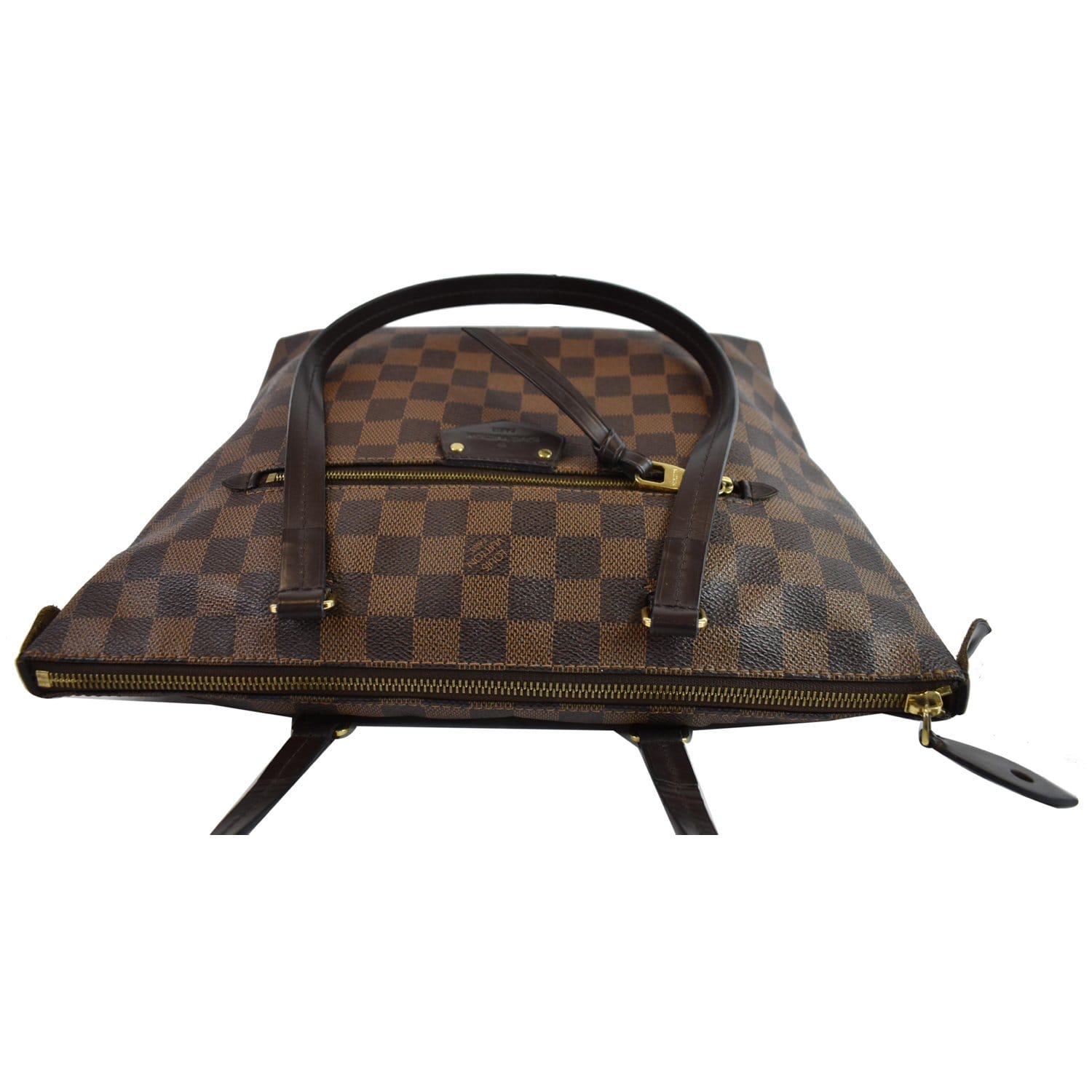Eva linen handbag Louis Vuitton Brown in Linen - 32767125