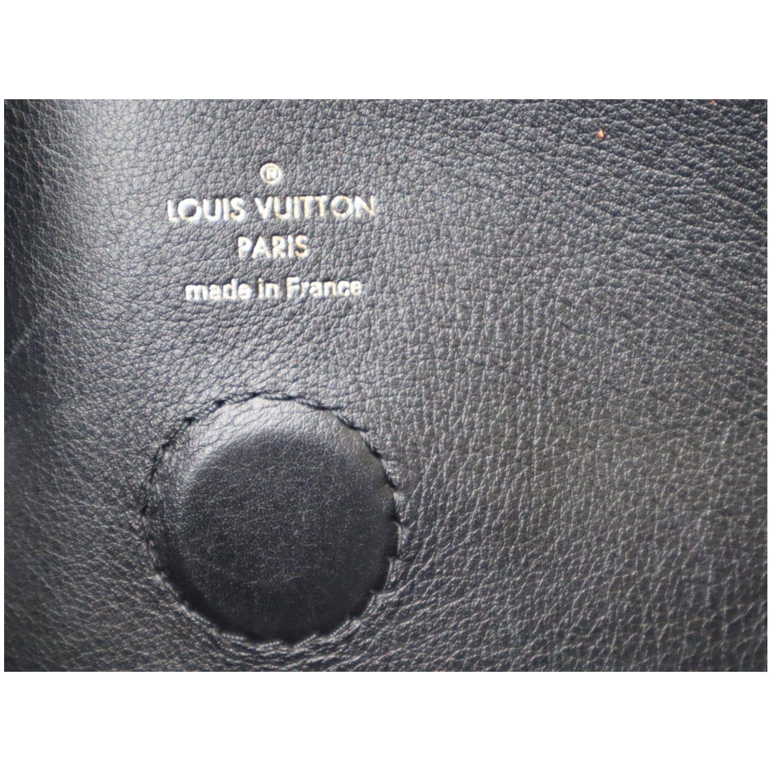LOUIS VUITTON Monogram Tuileries Hobo Black 1274695
