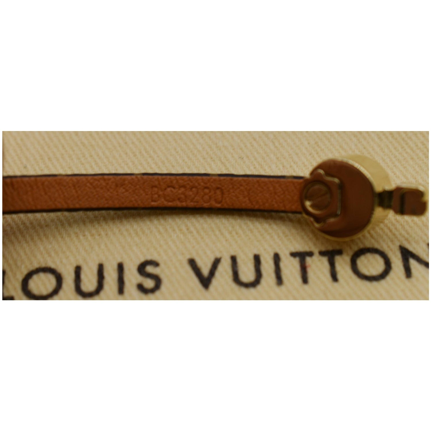 LOUIS VUITTON historic mini Monogram bracelet M6407F