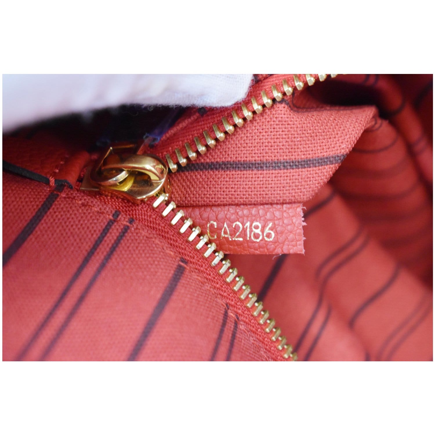 Louis Vuitton Marine Rouge Monogram Empreinte Leather Pont Neuf