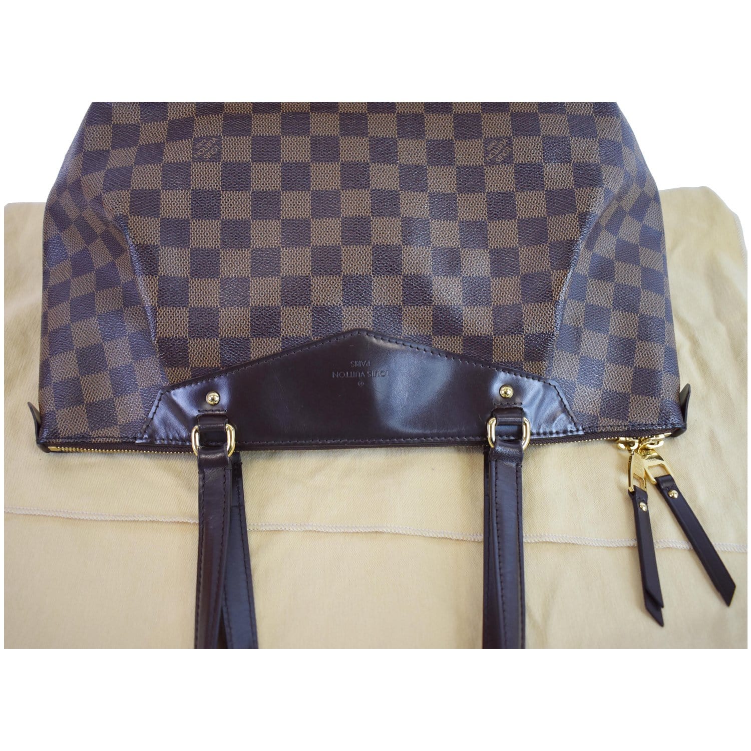 Brown Louis Vuitton Damier Ebene Westminster GM Shoulder Bag – Designer  Revival