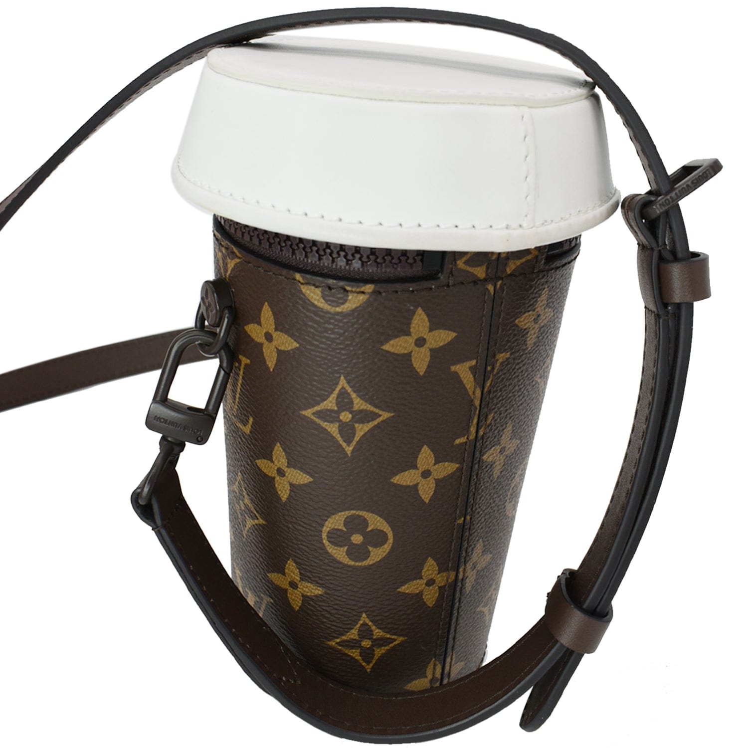 Don't Talk to Me Until I've Had My Louis Vuitton Coffee Cup Pouch