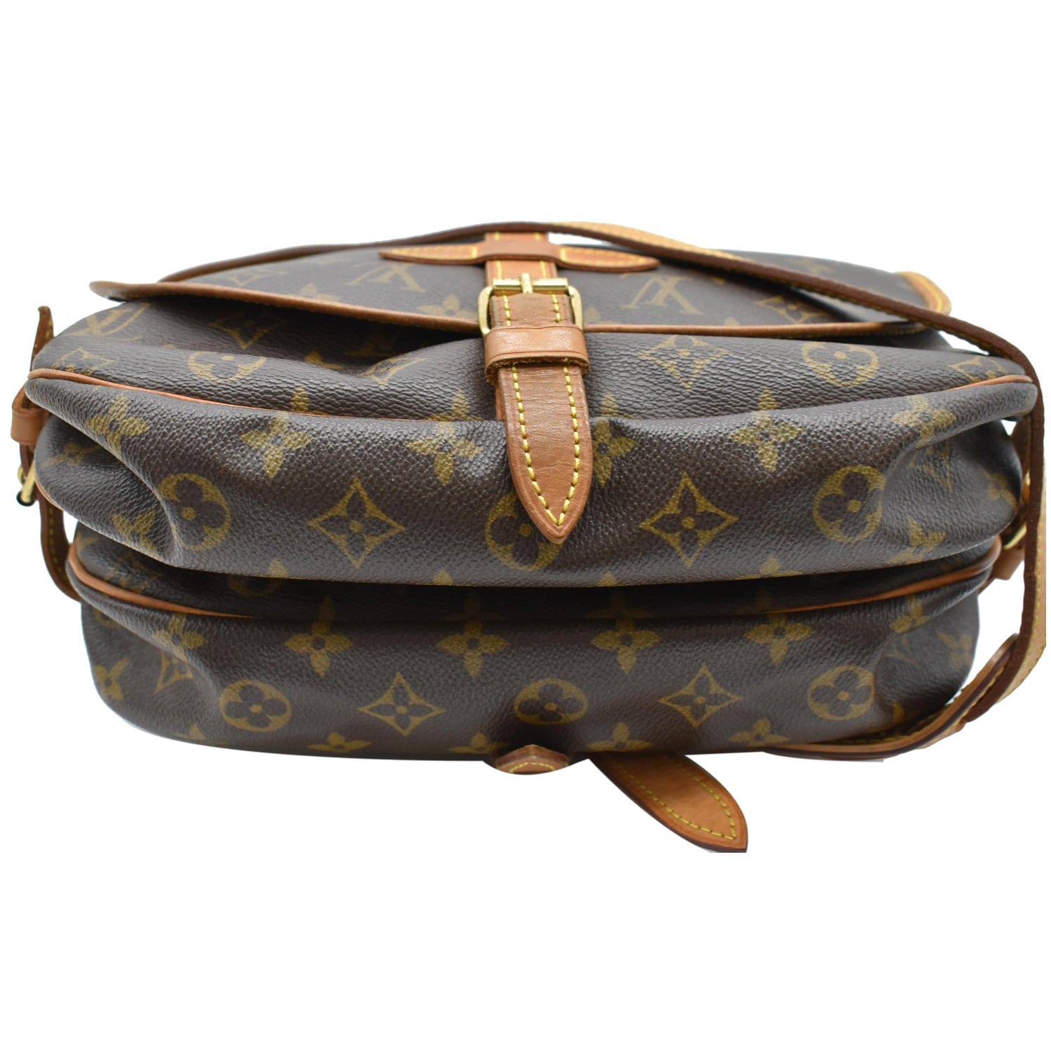 Brown Louis Vuitton Monogram Saumur 30 Crossbody Bag – Designer Revival