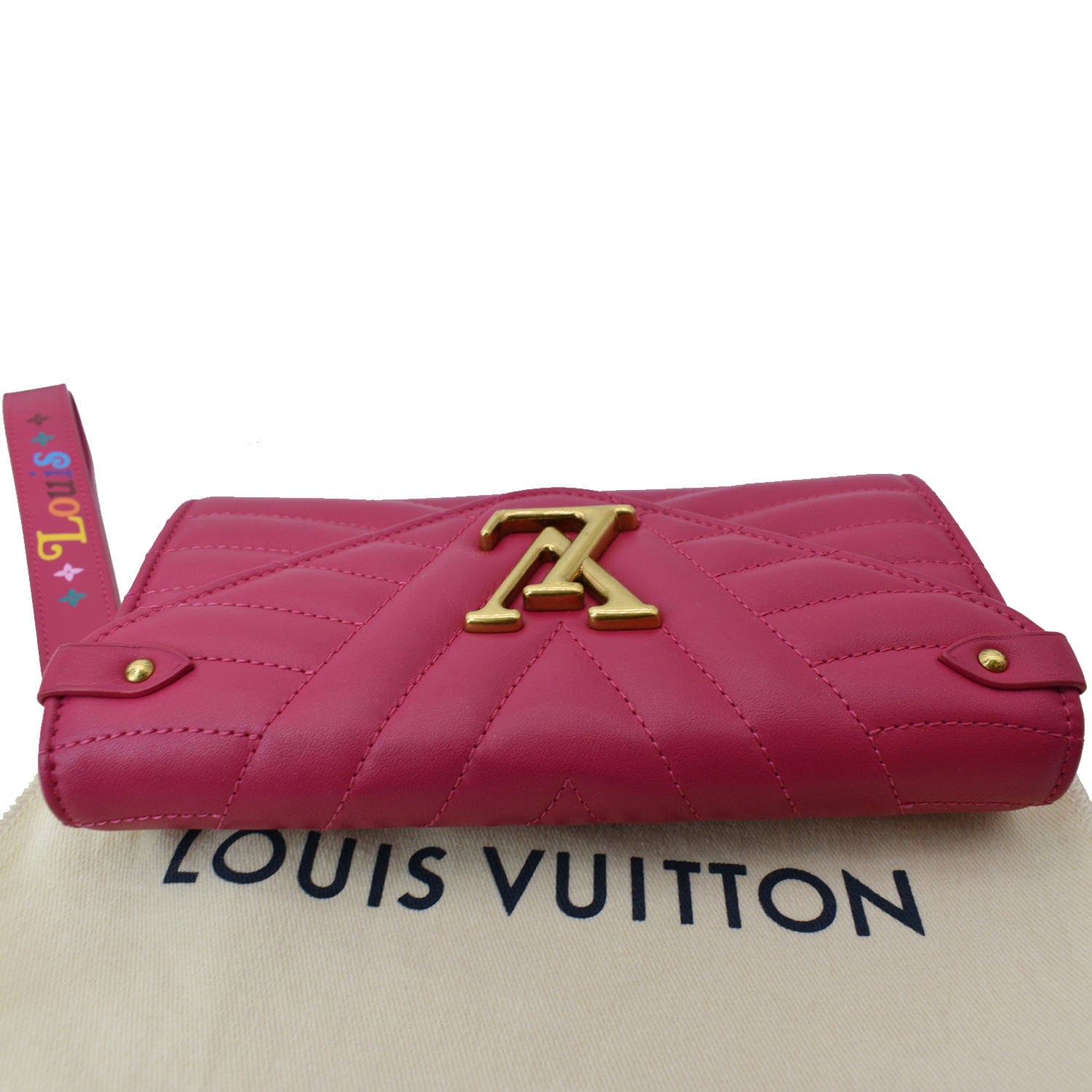 Louis Vuitton New Wave Zipped Compact Wallet Pink – Pursekelly