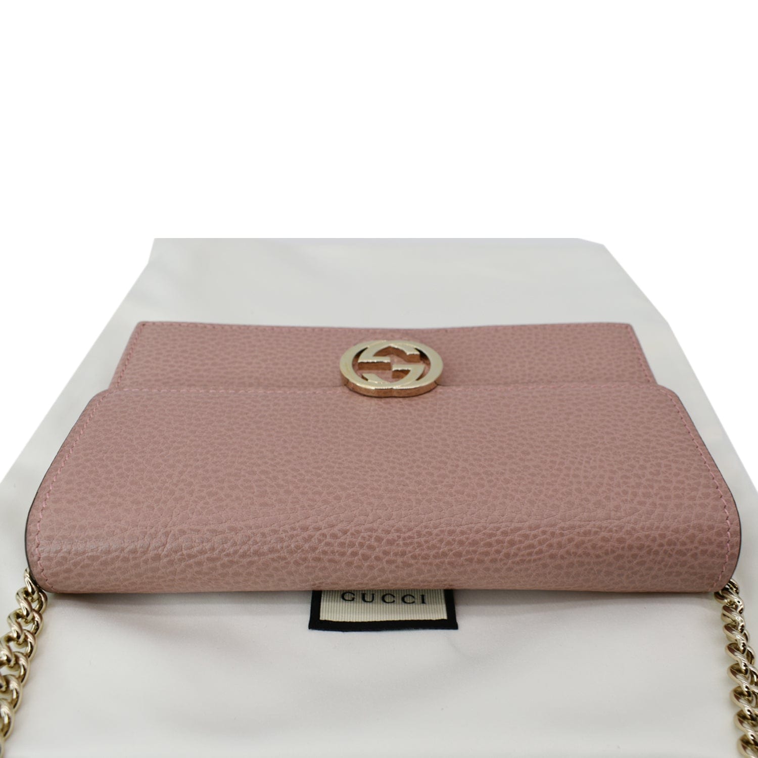 Gucci Medium Dollar Interlocking G Crossbody Bag (SHG-3QTUEt) – LuxeDH