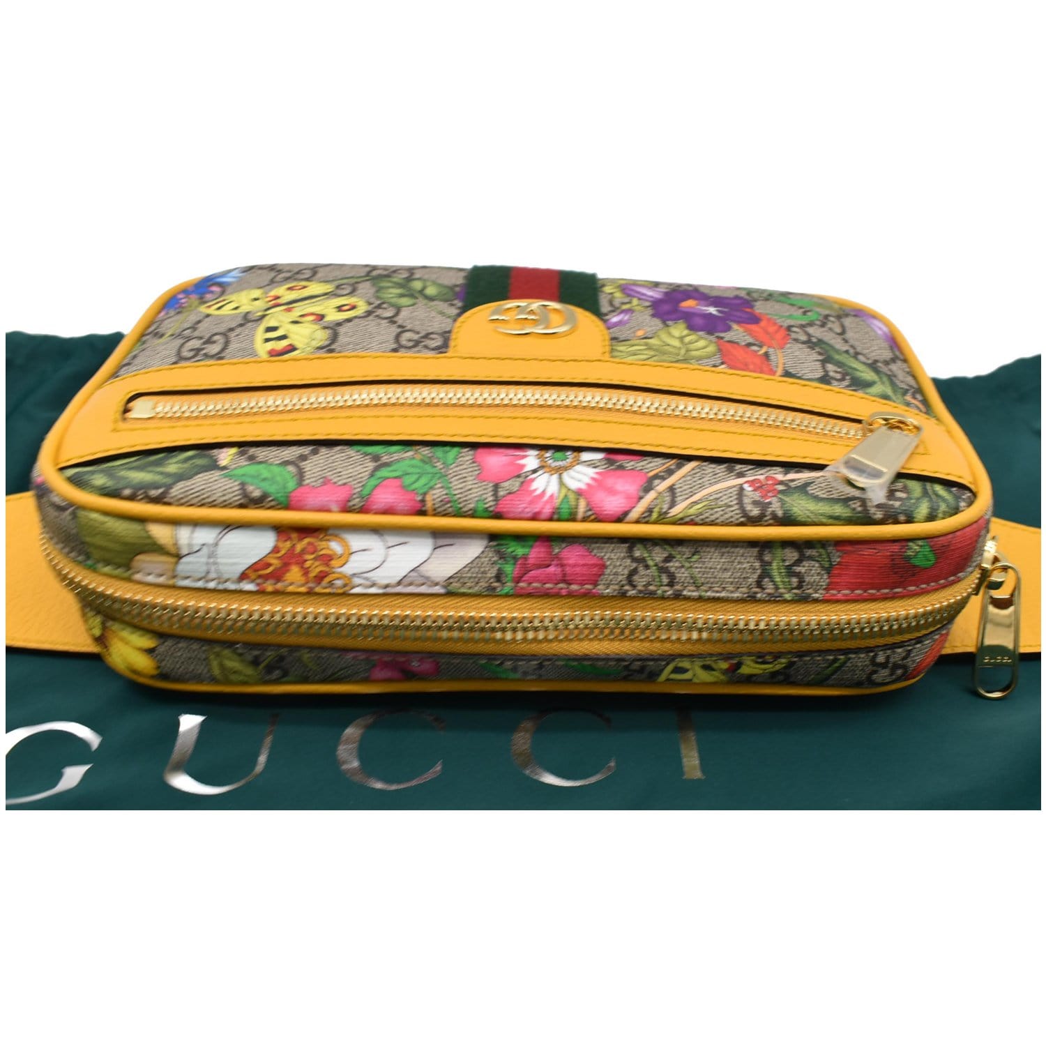 Gucci Ophidia Gg Supreme Belt Bag - Multicoloured