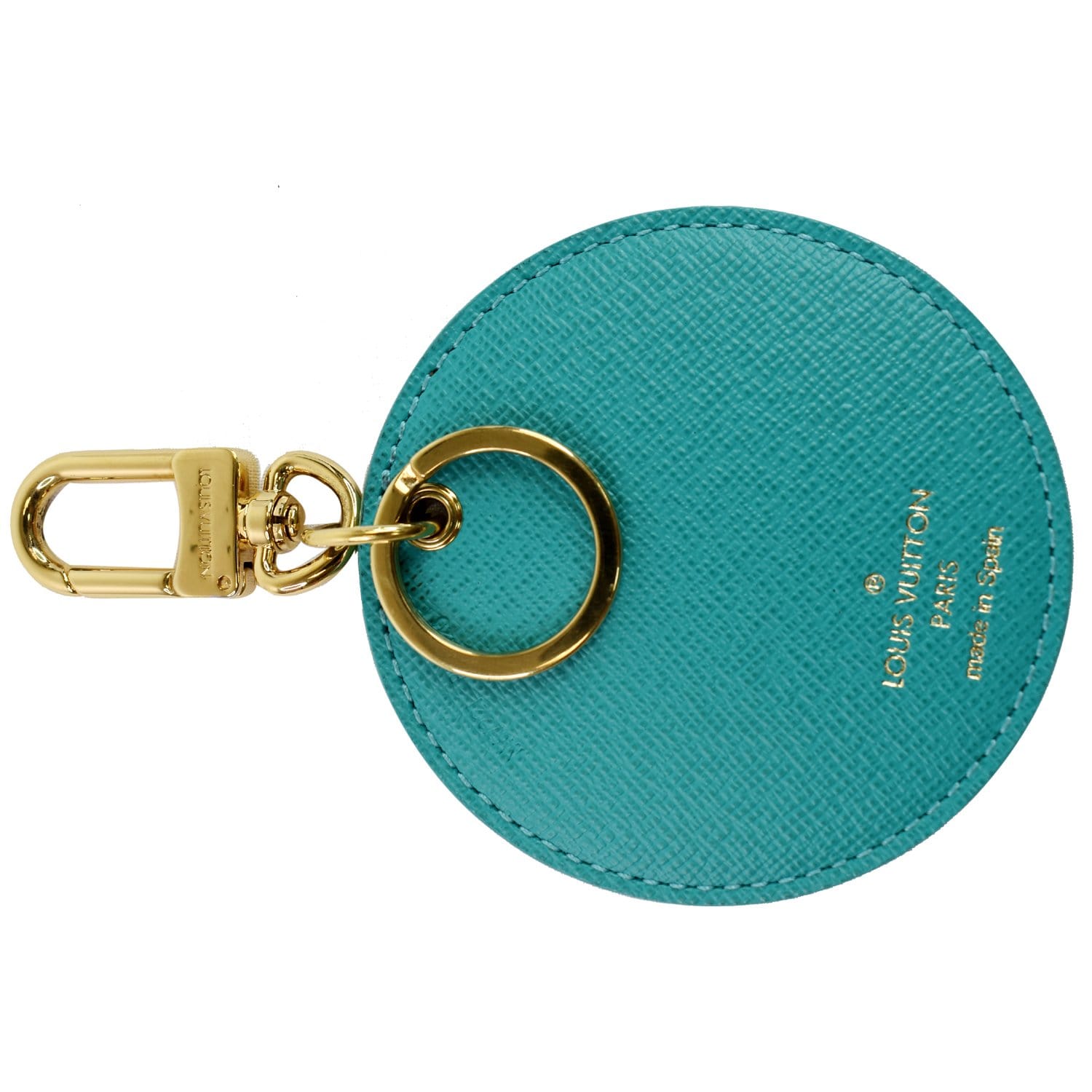 Louis Vuitton® LV Paint Illustre Bag Charm & Key Holder Green. Size