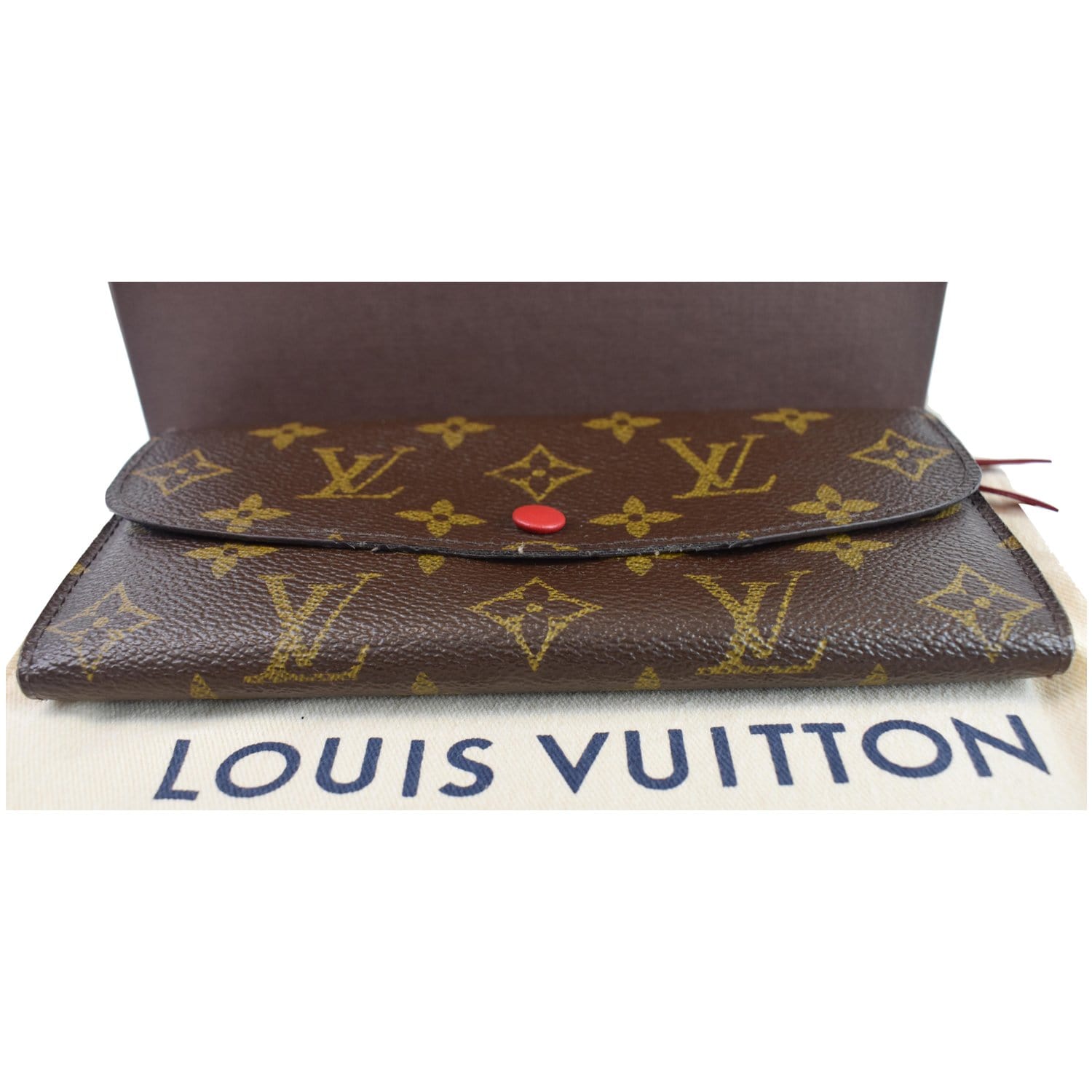 Louis Vuitton, Bags, Louis Vuitton Emilie Wallet Monogram Canvas