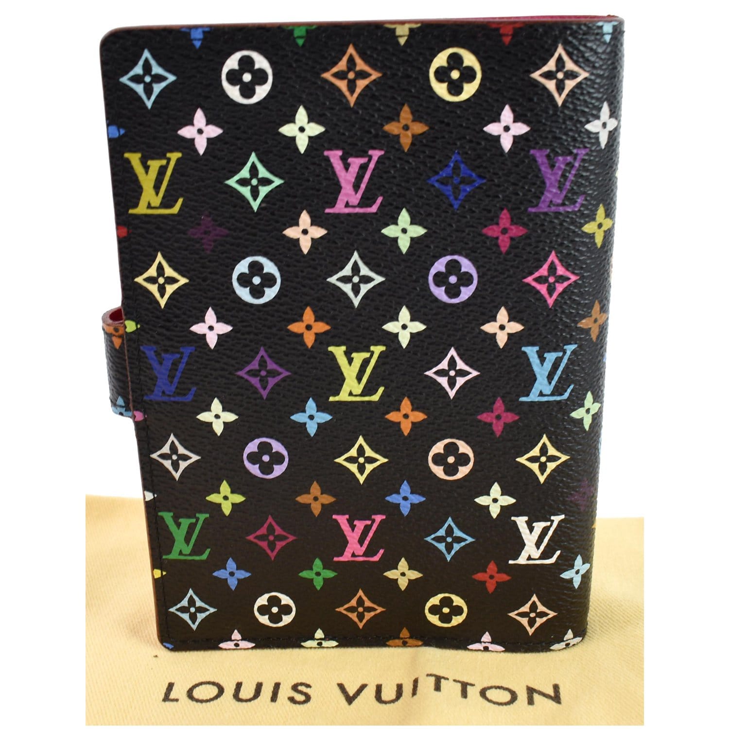 Louis Vuitton agenda pm multicolor noir CA0076