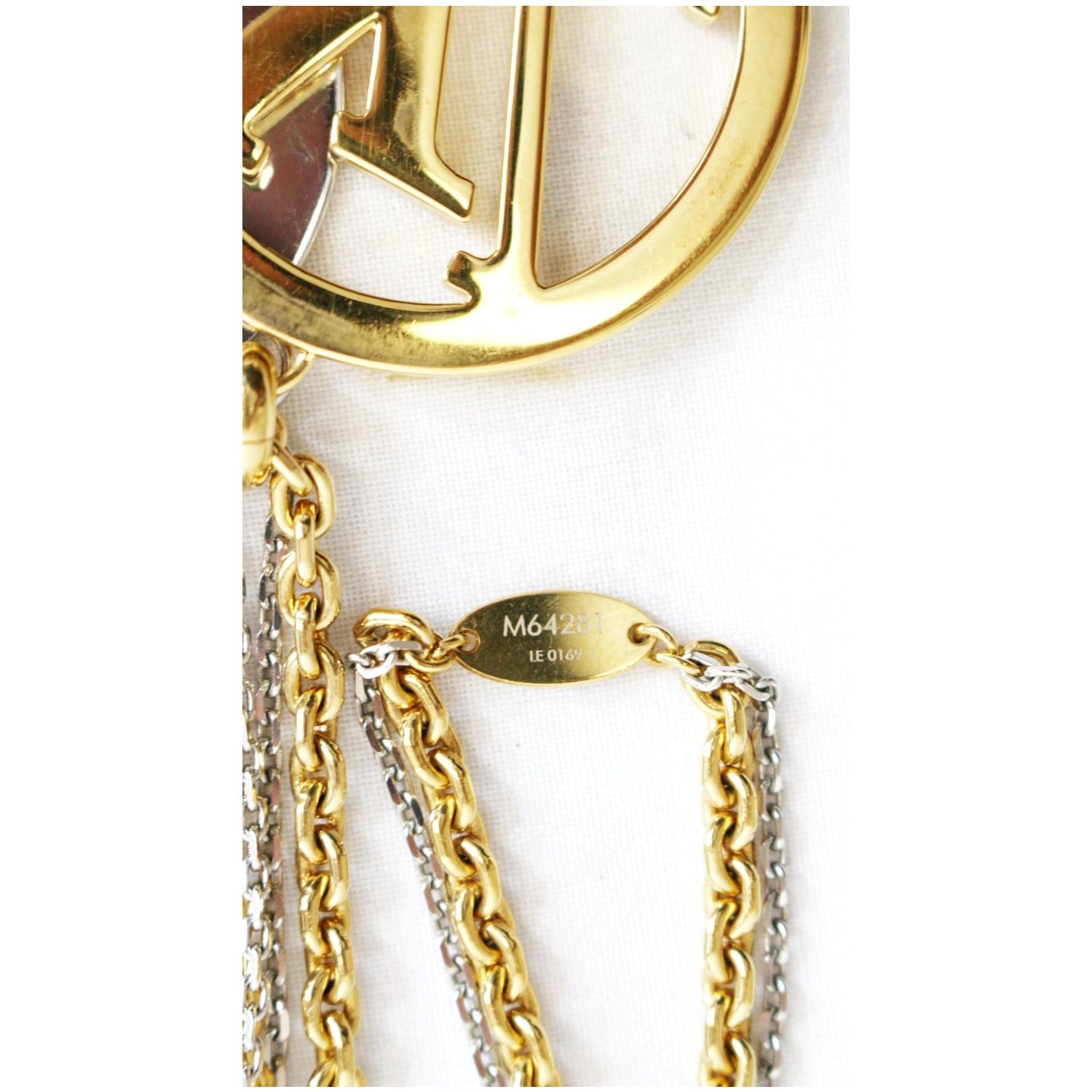 Long necklace Louis Vuitton Gold in Gold plated - 33965721
