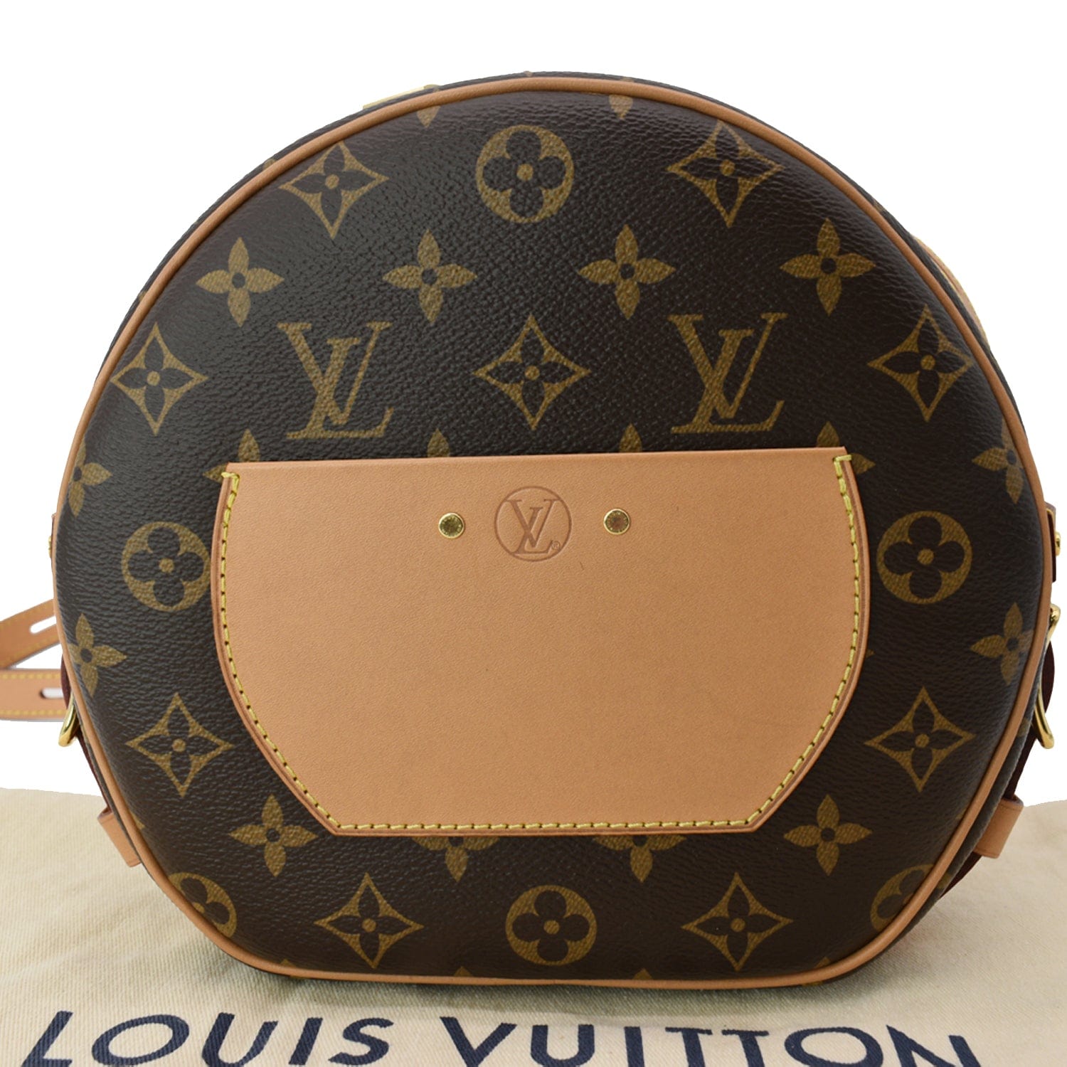 Louis Vuitton Boite Chapeau Souple Bag Monogram Canvas MM Brown 2326821