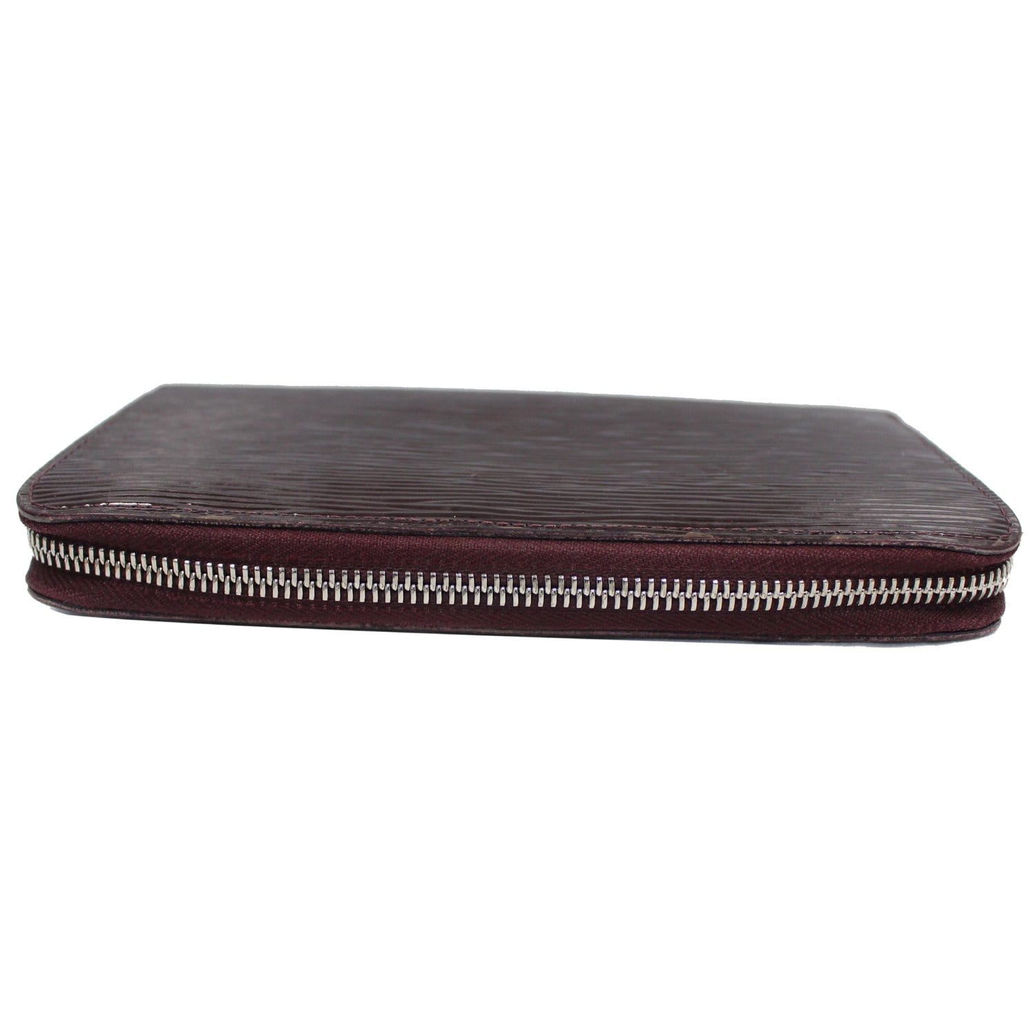 Zippy leather wallet Louis Vuitton Burgundy in Leather - 36755883