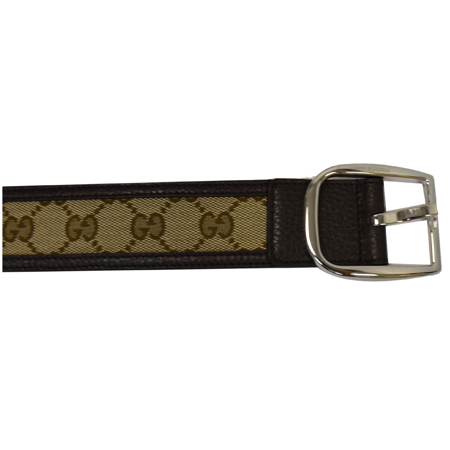 .com: Gucci Original GG Canvas with Leather Belt, Brown/beige (34-36  US / 90 UK) : Clothing, Shoes & Jewelry