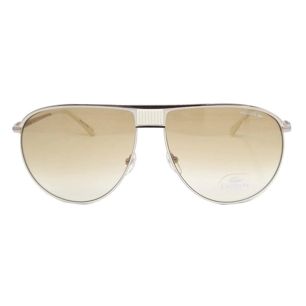 Lacoste Aviator Sunglasses Light Brown Gradient Lens