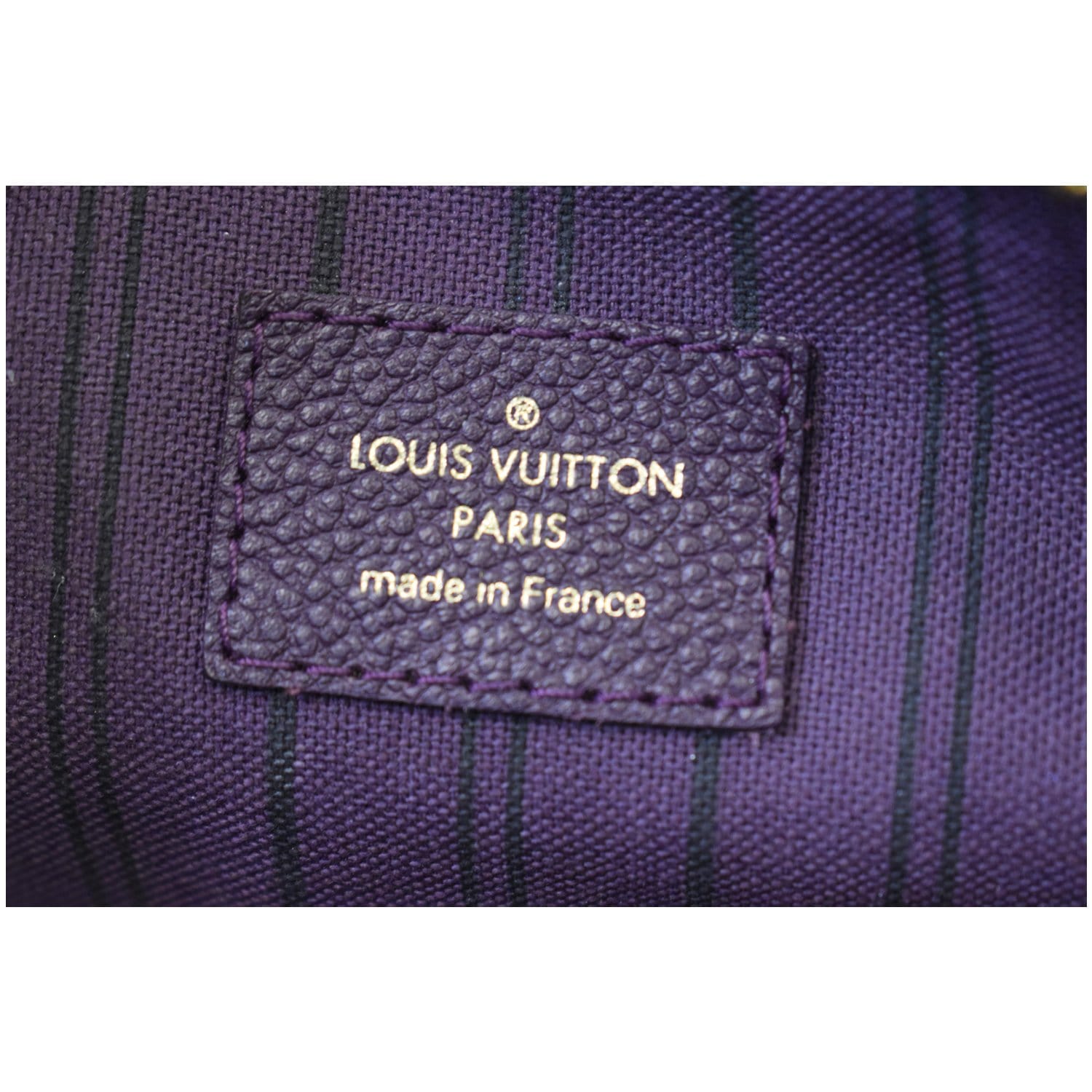 LOUIS VUITTON MONOGRAM Empreinte Lumineuse PM Purple 2 Way Bag #7