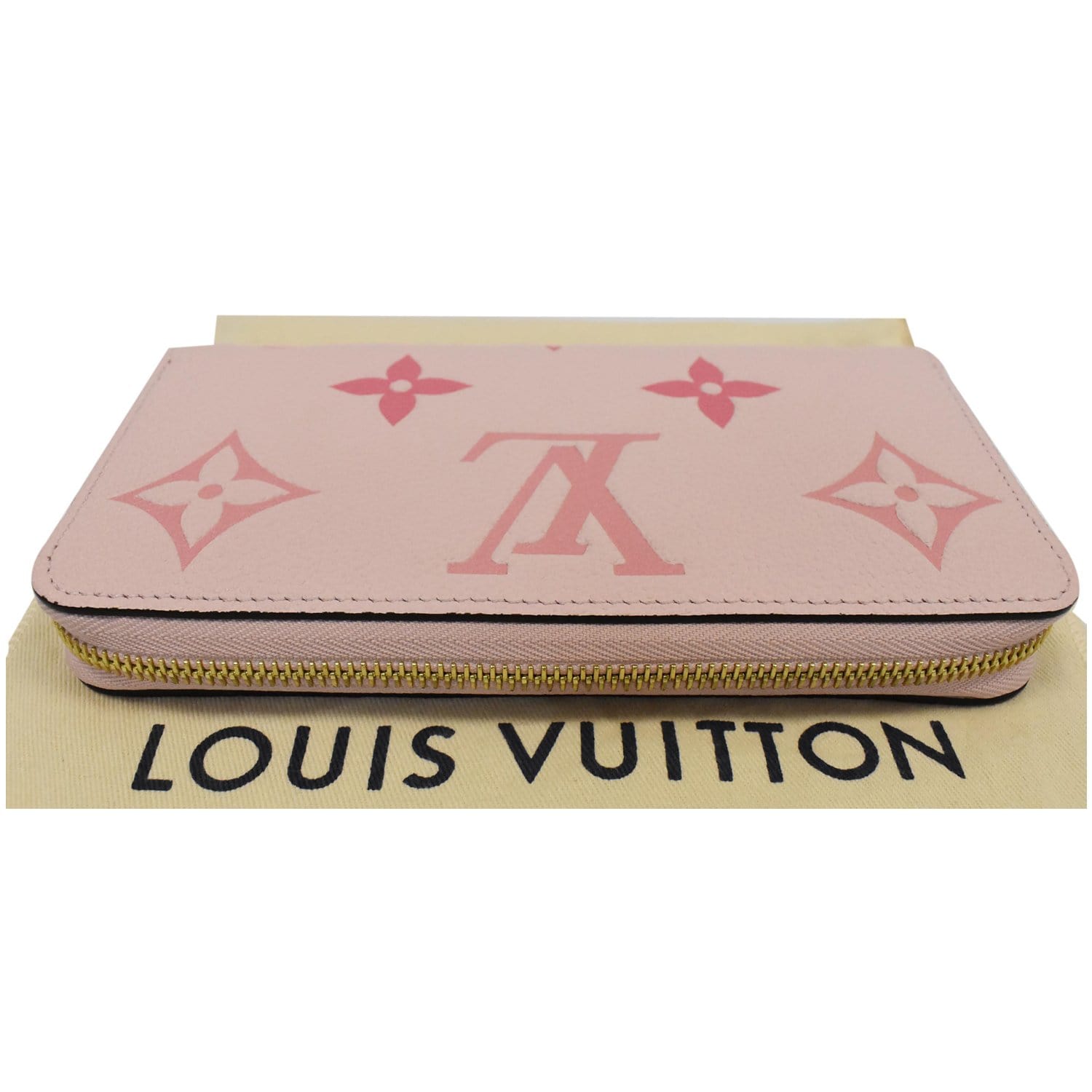 Louis Vuitton Vintage Pink Monogram Empreinte Leather Zippy Wallet, Best  Price and Reviews