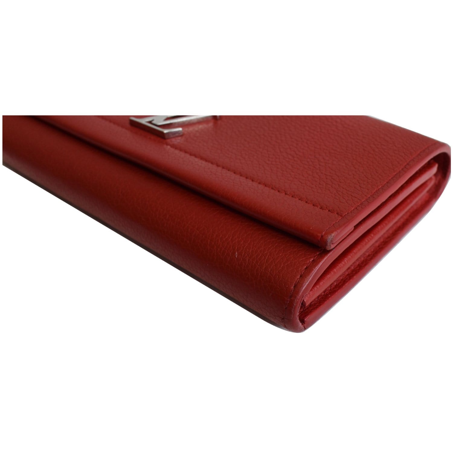 Adèle leather wallet Louis Vuitton Red in Leather - 28766330