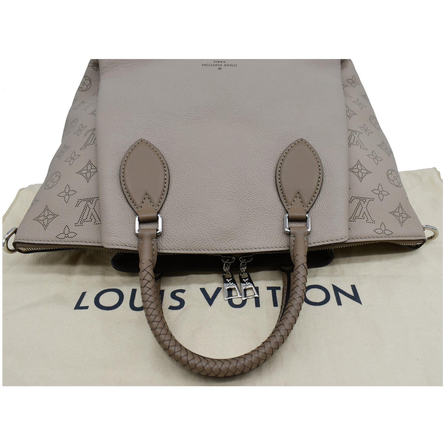 Louis Vuitton Mahina Haumea Top Handle Pink Leather for sale