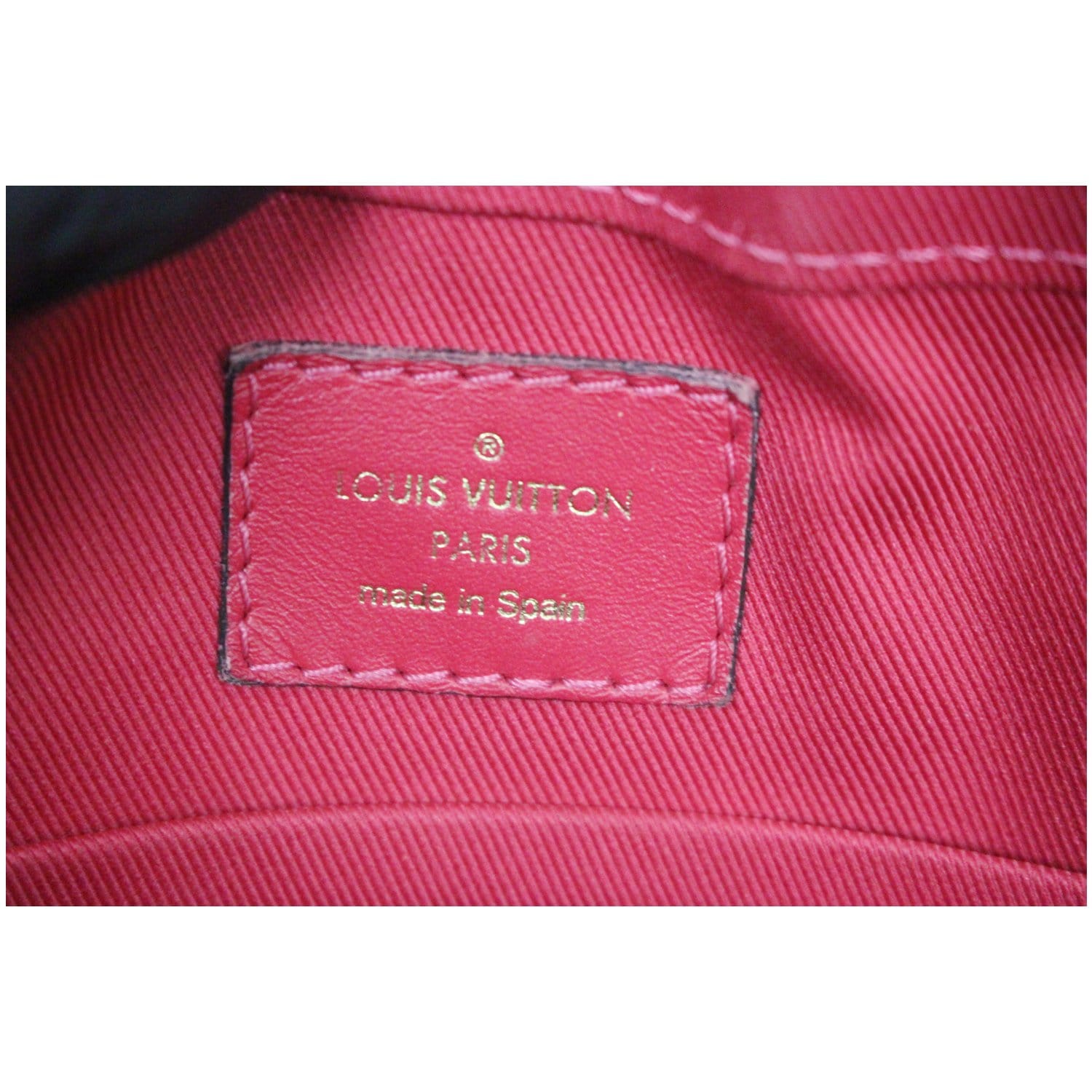 Louis Vuitton Monogram Saintonge Crossbody With Freesia Pink - A