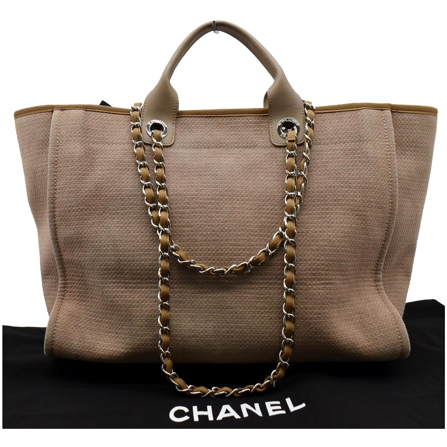 Chanel Deauville Shopper Tote Beige – ＬＯＶＥＬＯＴＳＬＵＸＵＲＹ
