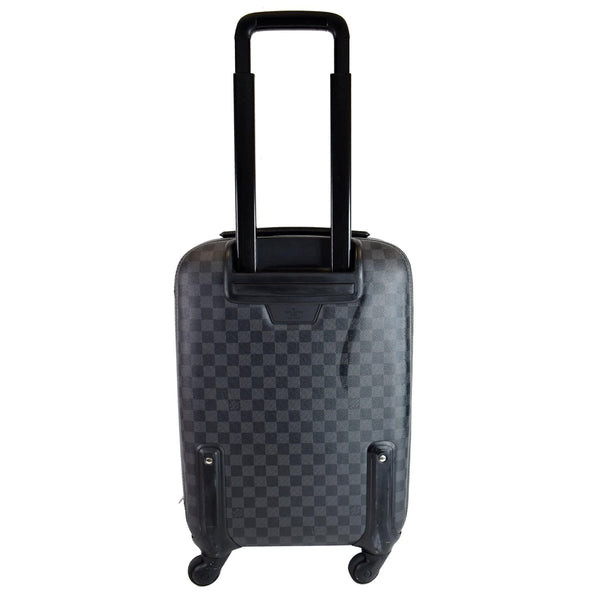 LOUIS VUITTON Zephyr 55 Damier Graphite Rolling Suitcase Luggage Black