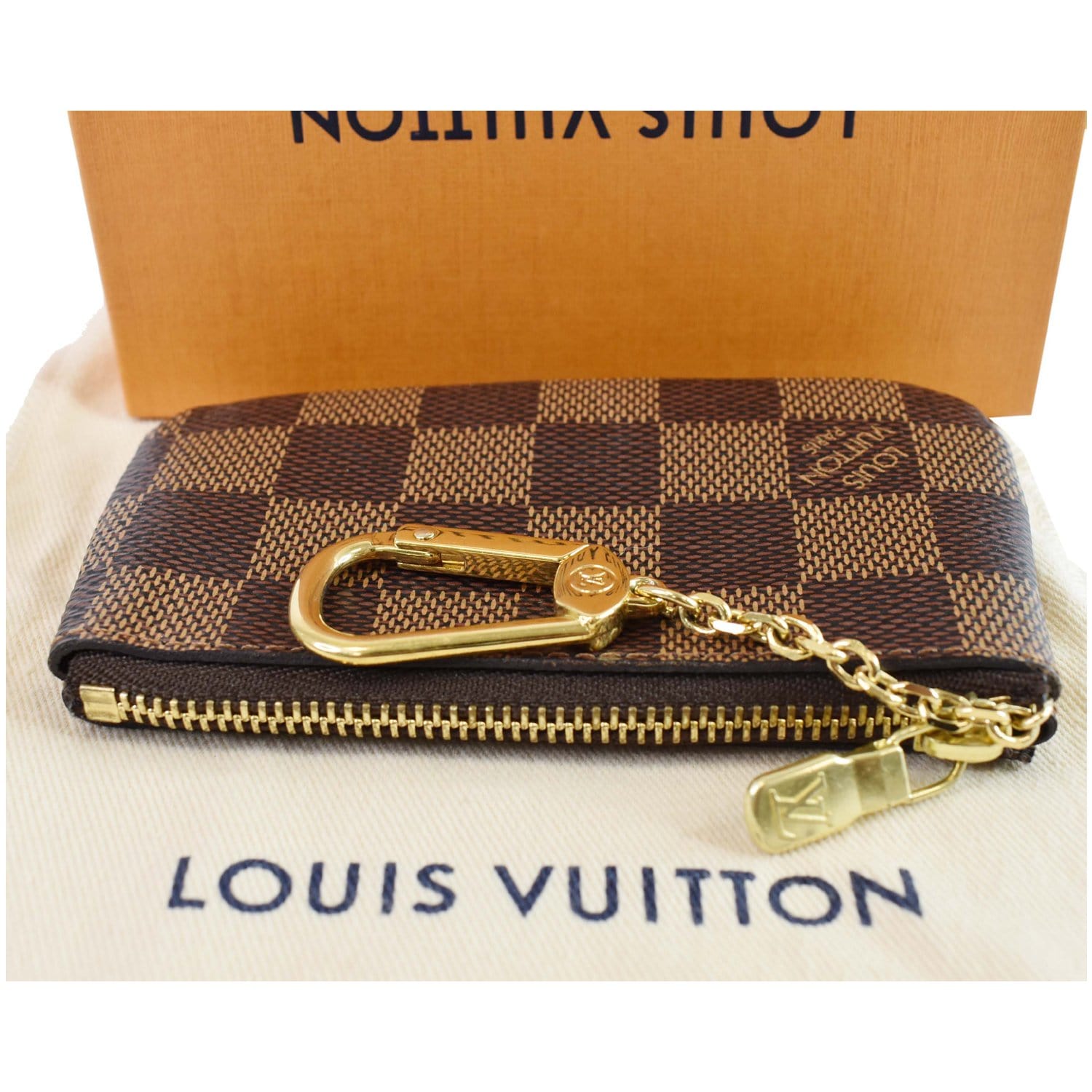 Louis Vuitton Pochette Cles Key Pouch Coin Purse