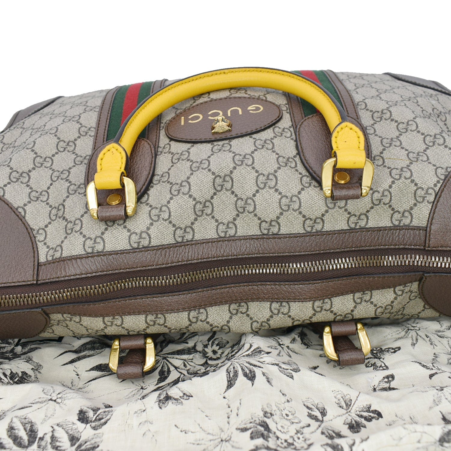 Gucci Neo Vintage Web Duffle Bag GG Coated Canvas Medium - ShopStyle