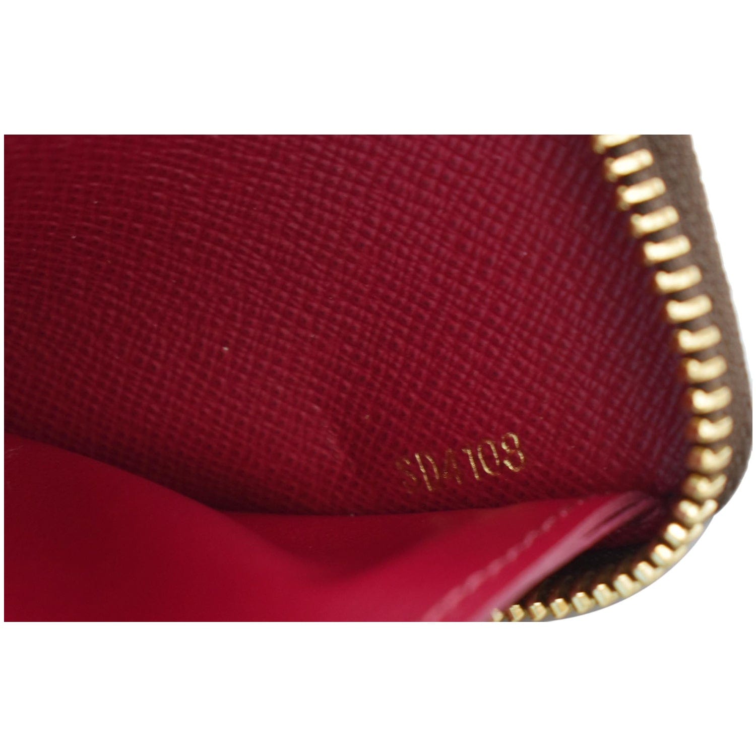Louis Vuitton Clemence Wallet Monogram Brown/Berry
