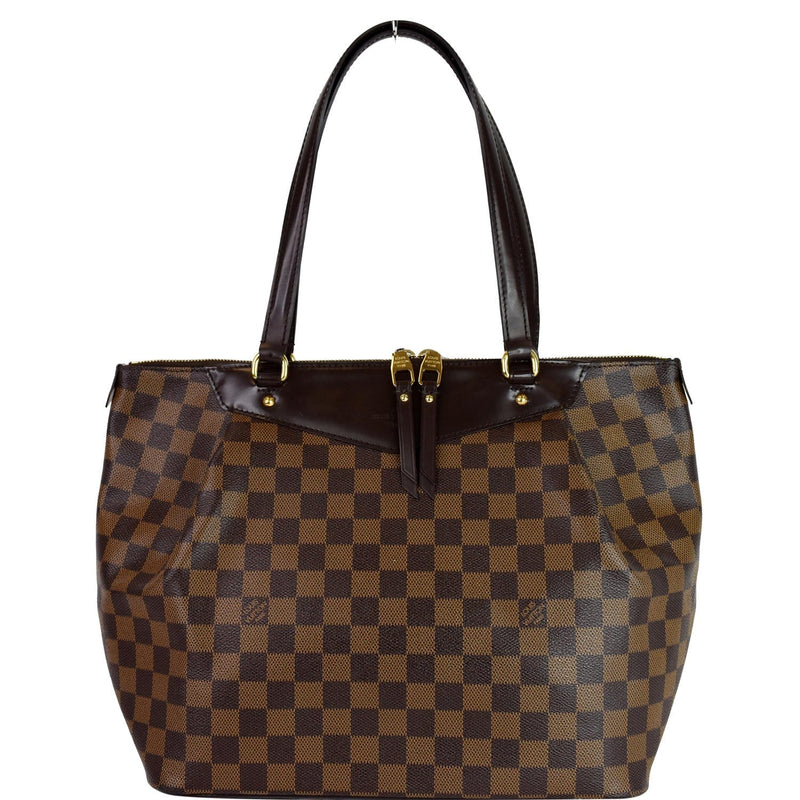 LOUIS VUITTON LOUIS VUITTON Westminster GM Shoulder tote Bag N41103 Damier  canvas Brown Ebene N41103